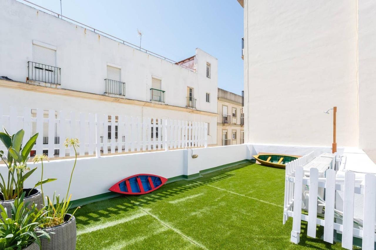 Terraza-Caleta Beach Home By Cadiz4Rentals Exteriör bild