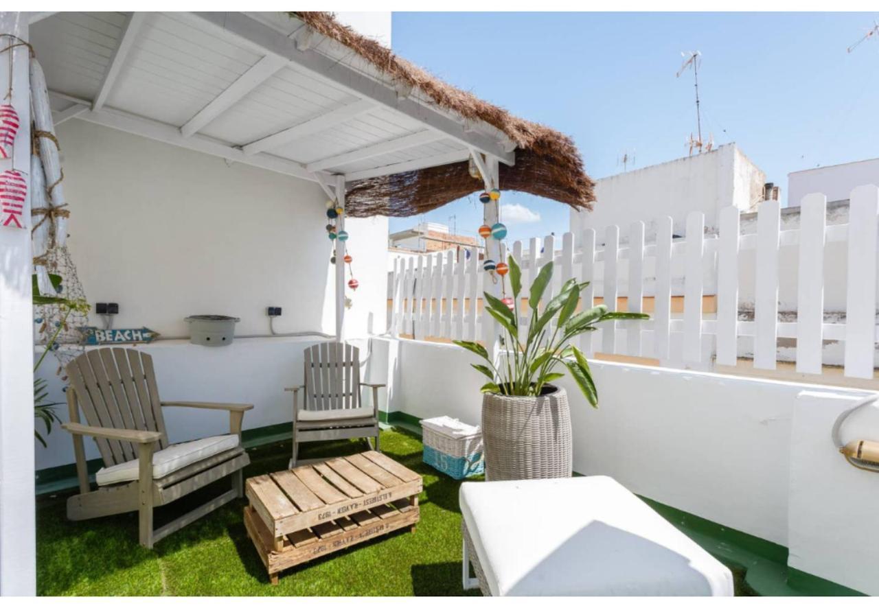 Terraza-Caleta Beach Home By Cadiz4Rentals Exteriör bild